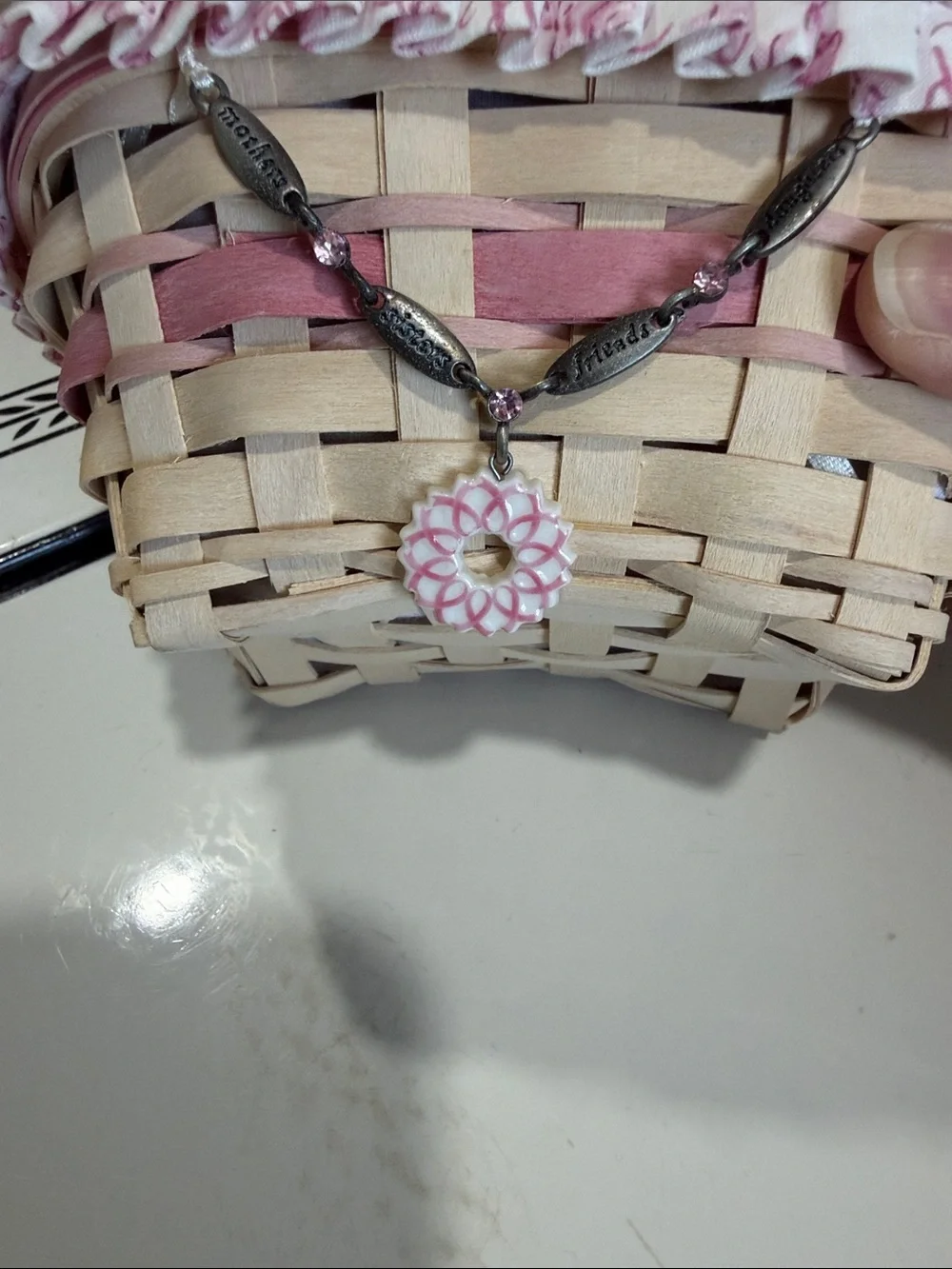 Longaberger 2008 Horizon of Hope Basket Set